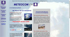 Desktop Screenshot of meteocom.ch