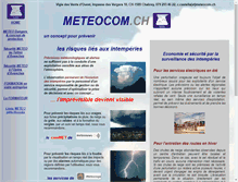 Tablet Screenshot of meteocom.ch